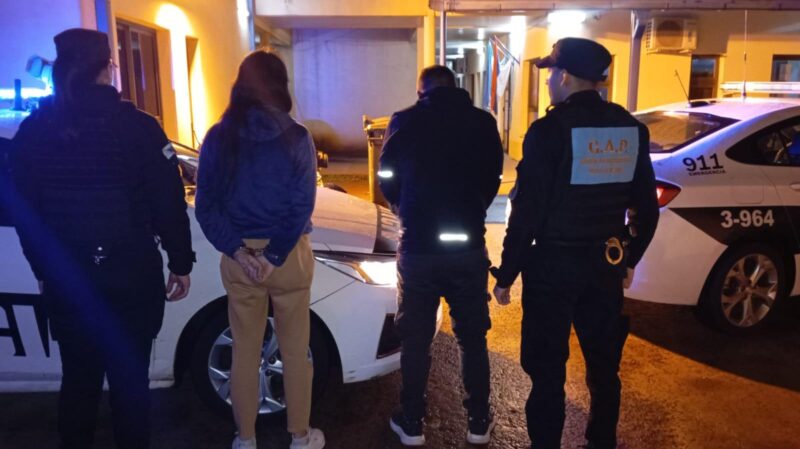 mecheros detenidos posadas