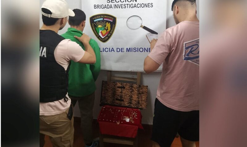 detuvieron a Champi en Posadas por robo de joyas