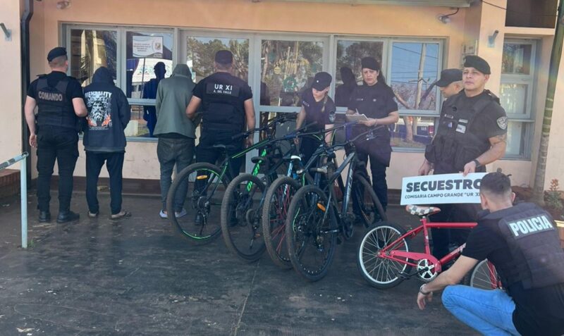 detención por robos en Campo Grande