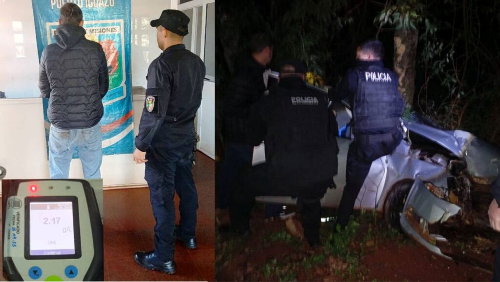 detenido por alcoholemia en Puerto Esperanza