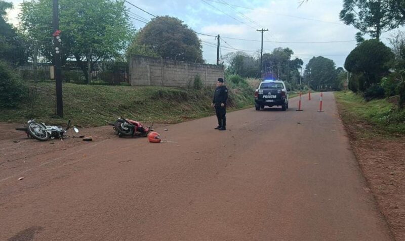 choque moto montecarlo