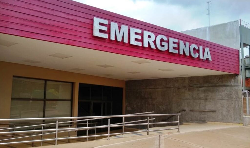 muerte hombre Hospital René Favaloro Posadas