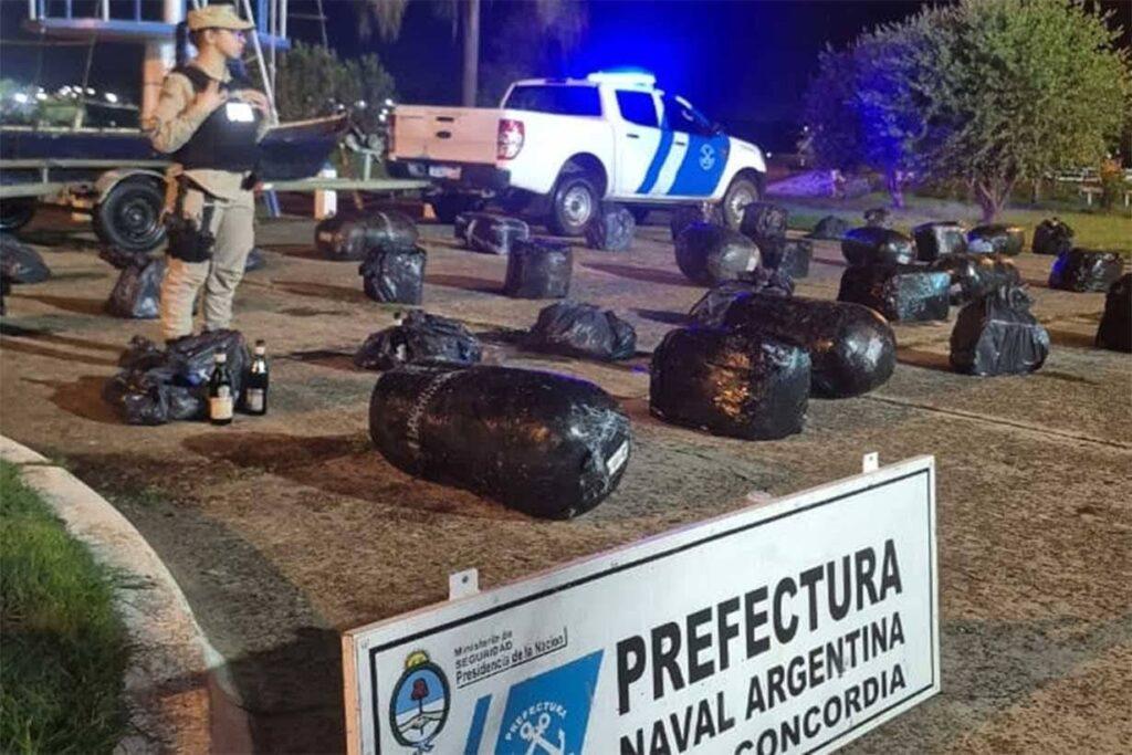 Concordia tiros contrabando prefectura