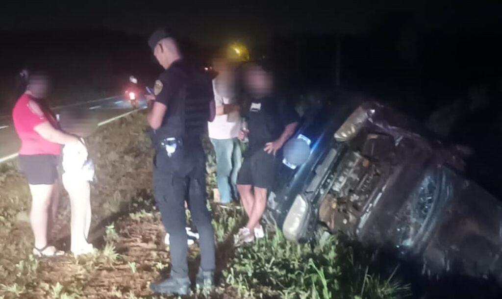 vuelco Ruta 204 Profundidad