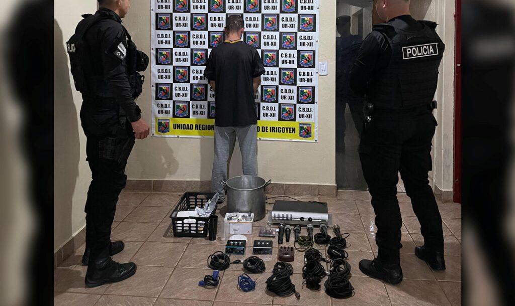 robo iglesia Bernardo de Irigoyen