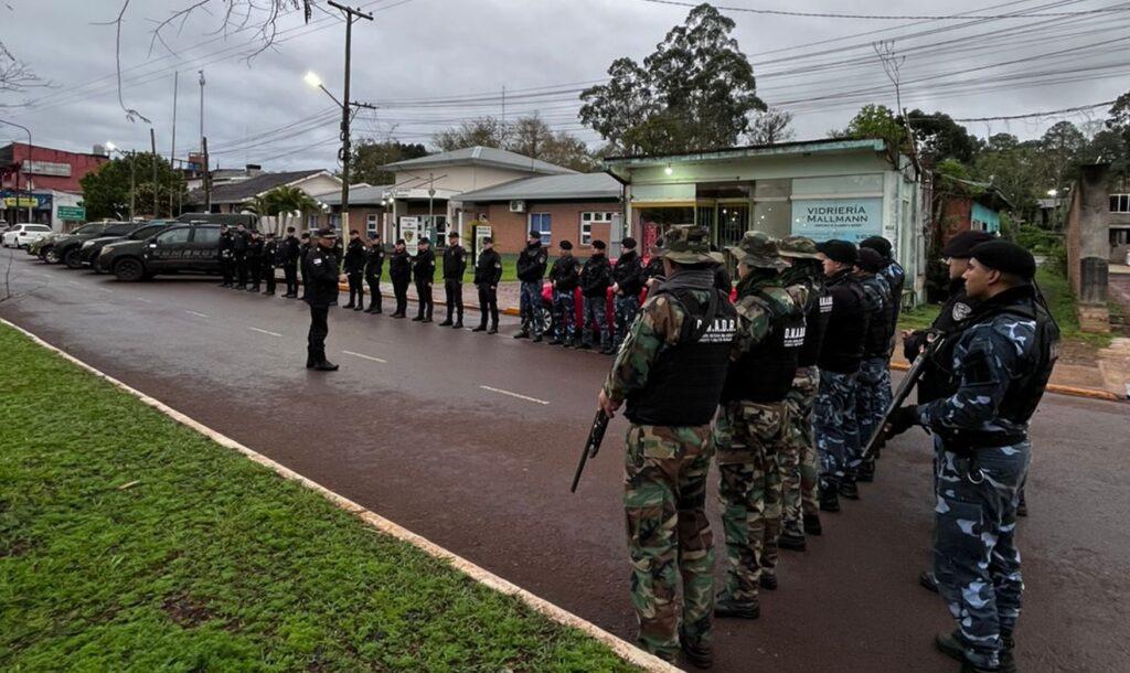Operativo policial femicidio san vicente