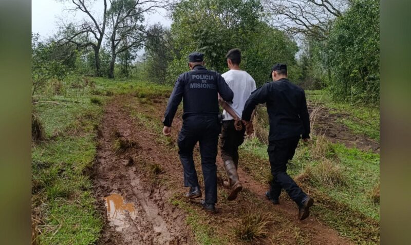 Conflicto familiar El Soberbio rifle detenido