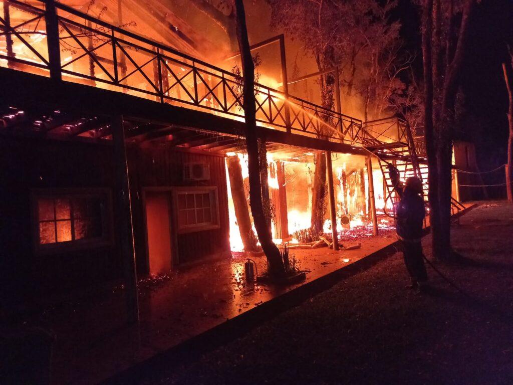 Incendio palmar de rio