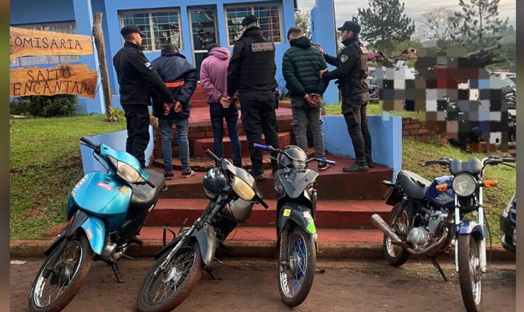 picadas clandestinas en Salto Encantado