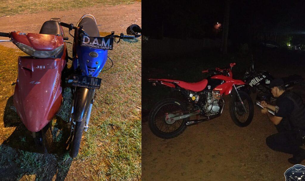 Motos robadas en Misiones