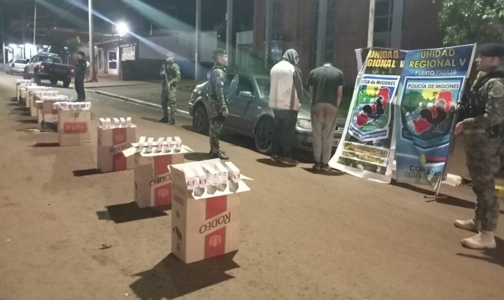 contrabando cigarrillos Puerto Iguazú