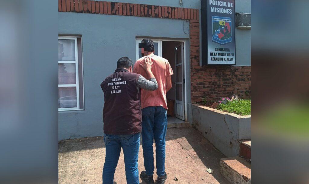 detención abuso sexual menor Alem