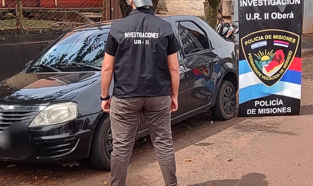 Auto robado en Oberá