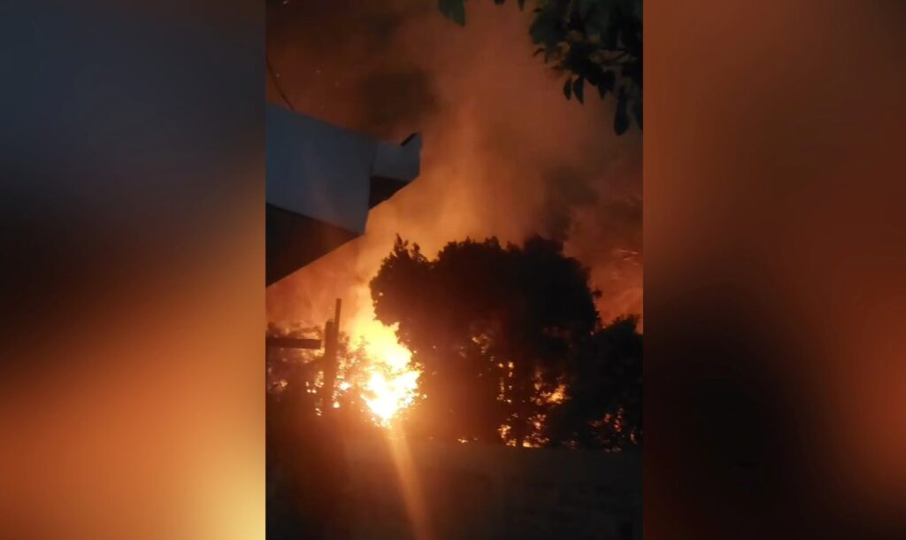 incendio en Posadas fracran almafuerte