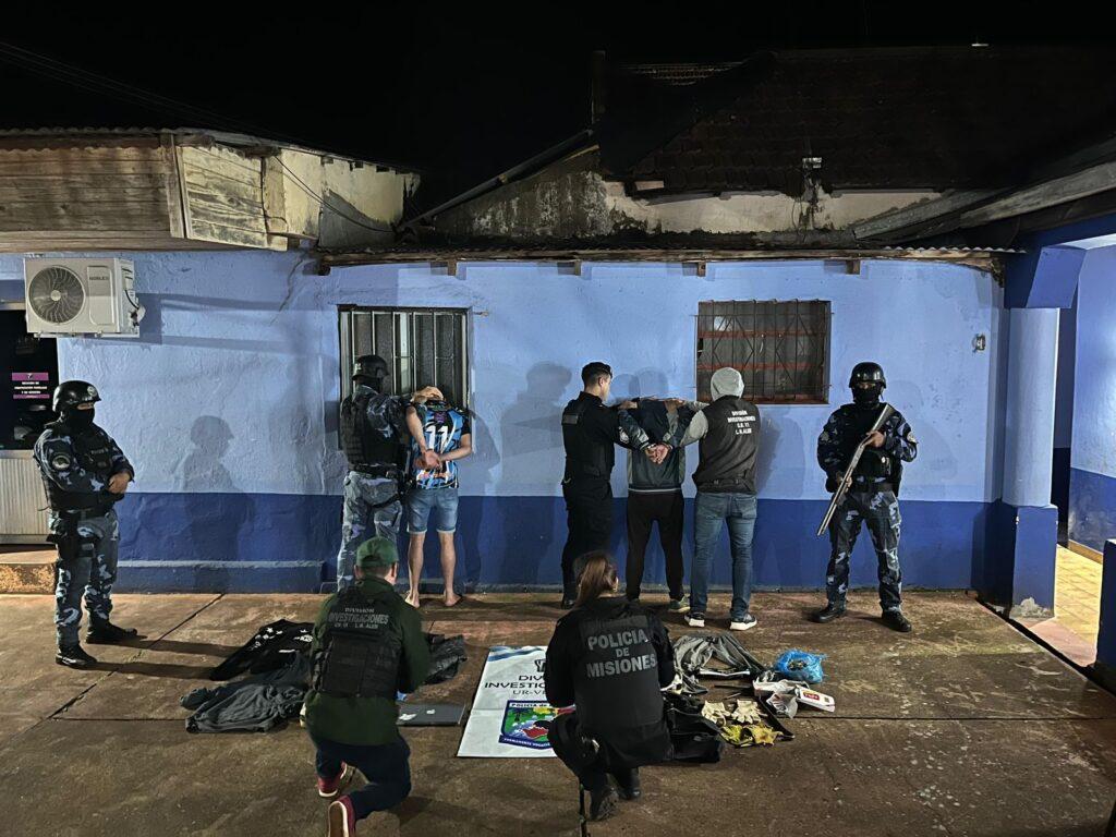 Robos en comercios de Alem