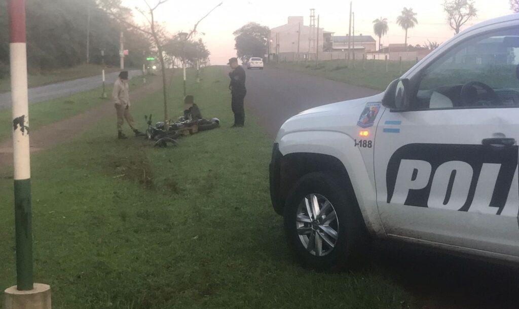 moto esquivar caballo garupa