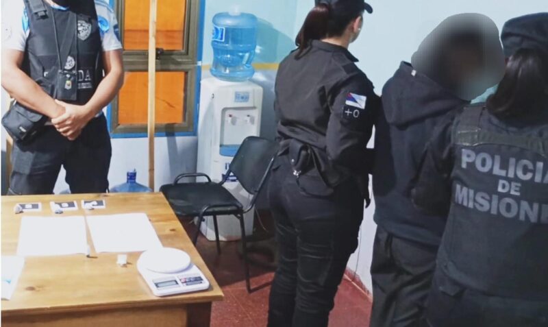 Detención por cocaína en Misiones