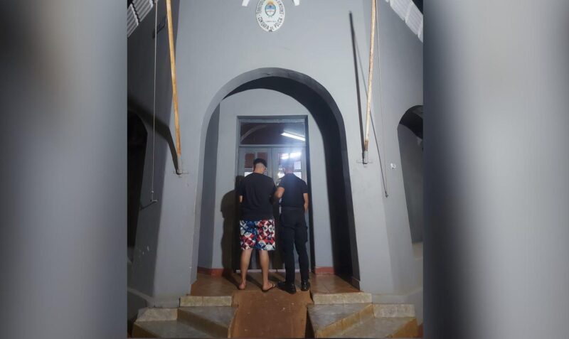 estafa con reales falsos en Alem