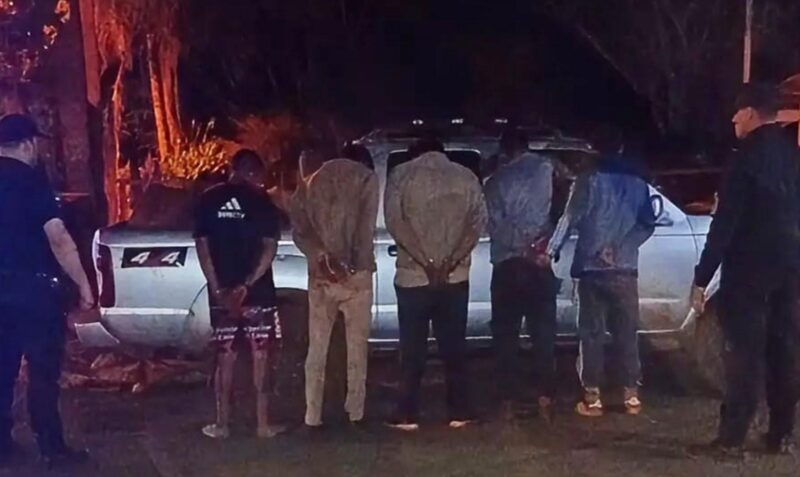 robo de ganado en Caraguatay