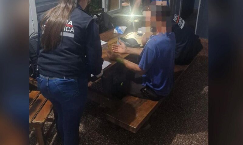 Ataque con arma de fuego en San Vicente