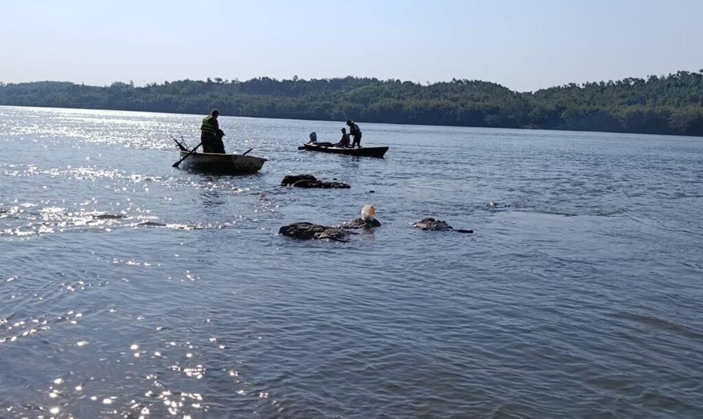 desaparecido río Paraná tiago Friederich