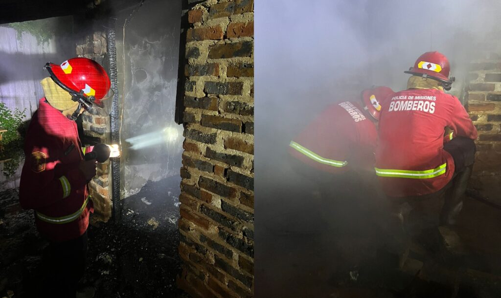 incendio barrio San jose obera