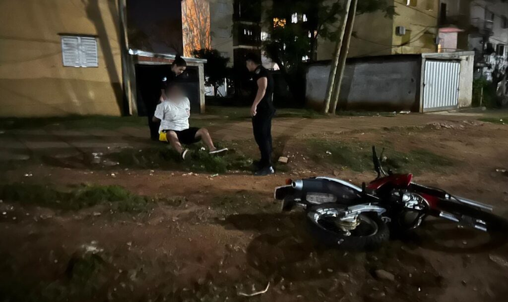 posadas intentar embestir policias
