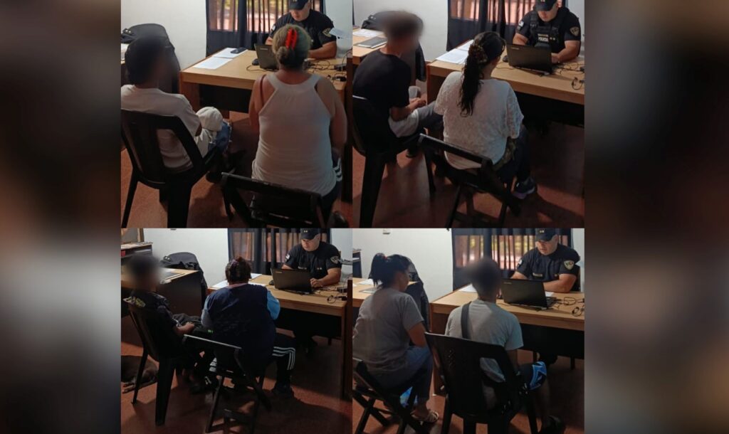 adolescentes demorados armas san vicente