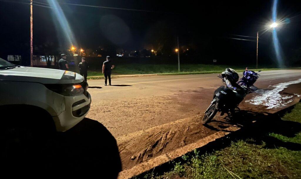 choque motocicletas ruta 225 alem