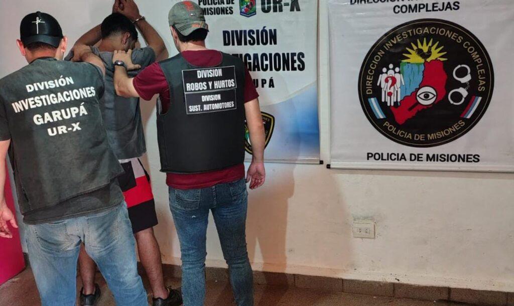 prófugo brasileño detenido Garupá