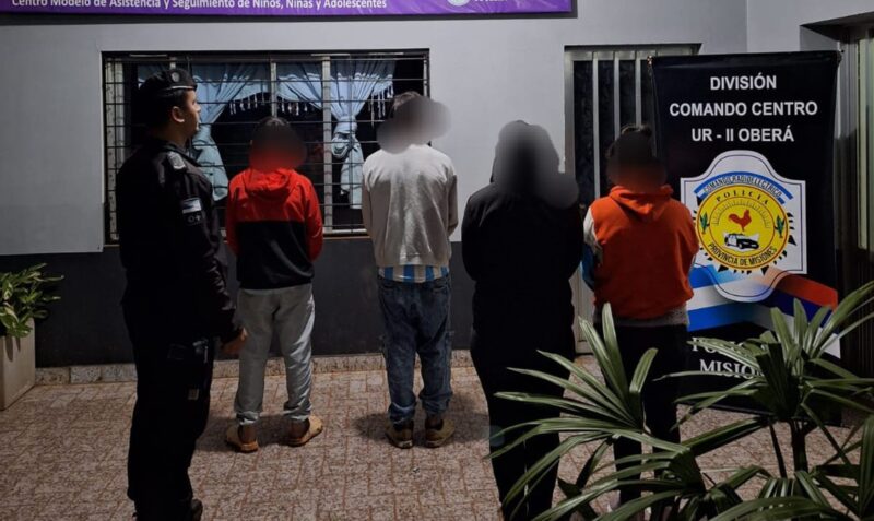 robos menores obera cemoas