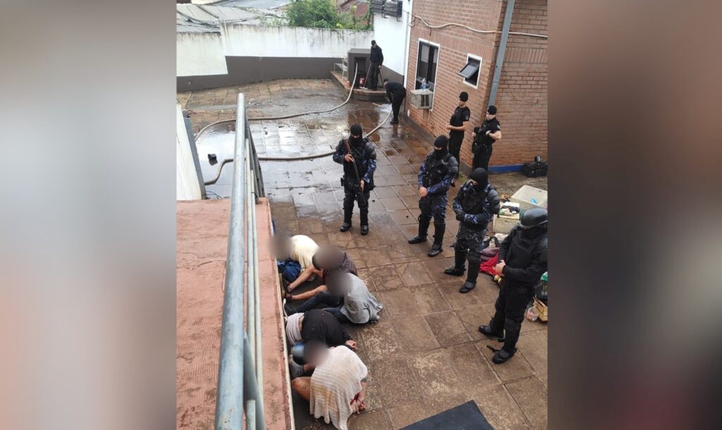 disturbio entre presos en Iguazú