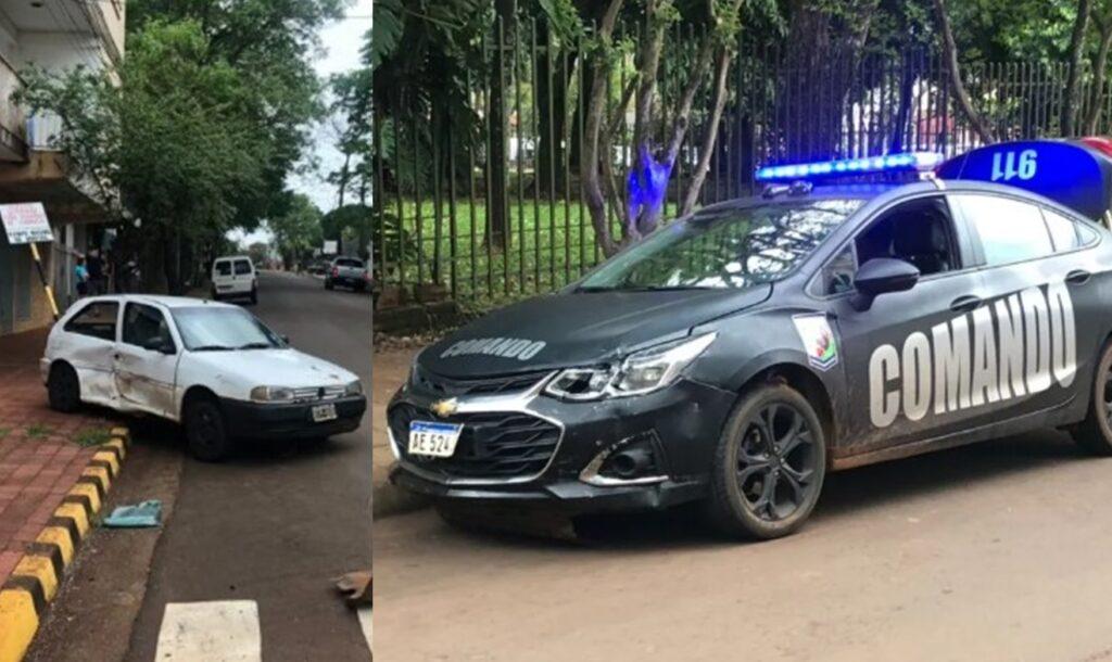 choque patrullero obera