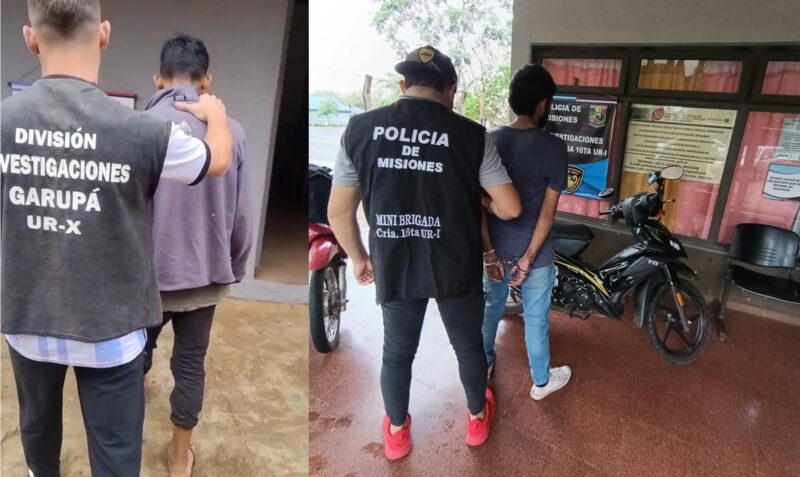 detenido pedrito Pitogüe Garupá