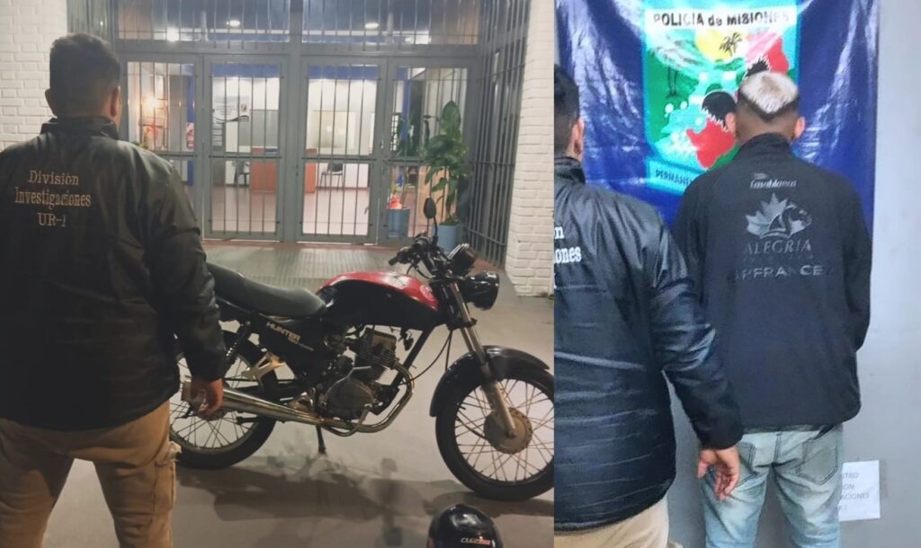 boquetero detenido en Posadas