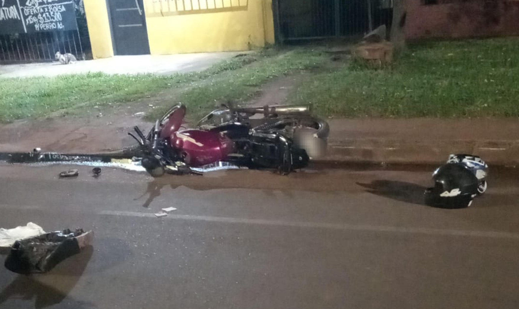 choque repartidor peaton posadas