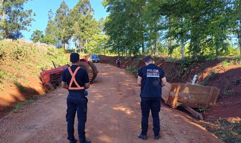 murio tractor paraje ceibo