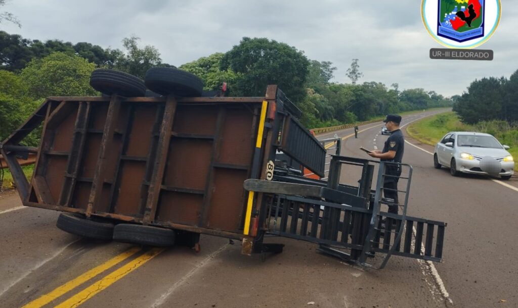 trailer maquina ruta 12 Pareha