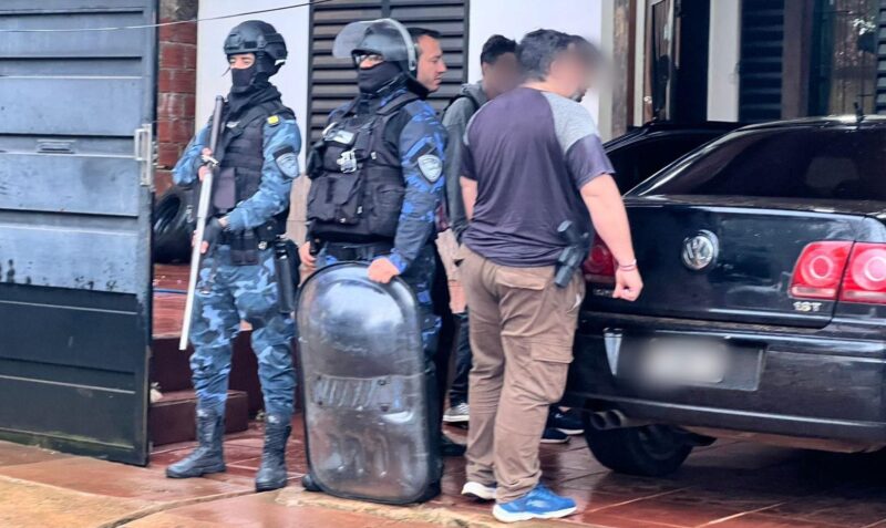 Búnker narco en Garupá