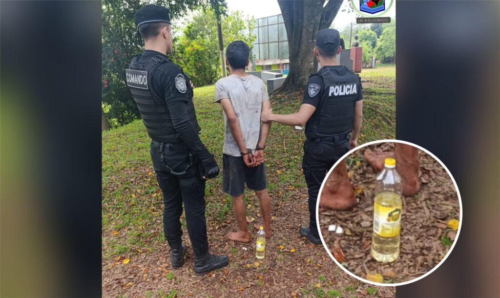 Detuvieron a Teletubbi y Penayo en Eldorado