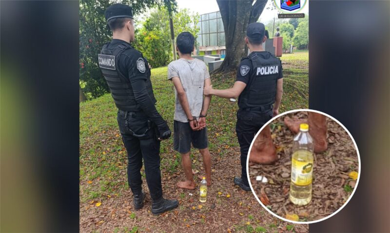 Detuvieron a Teletubbi y Penayo en Eldorado