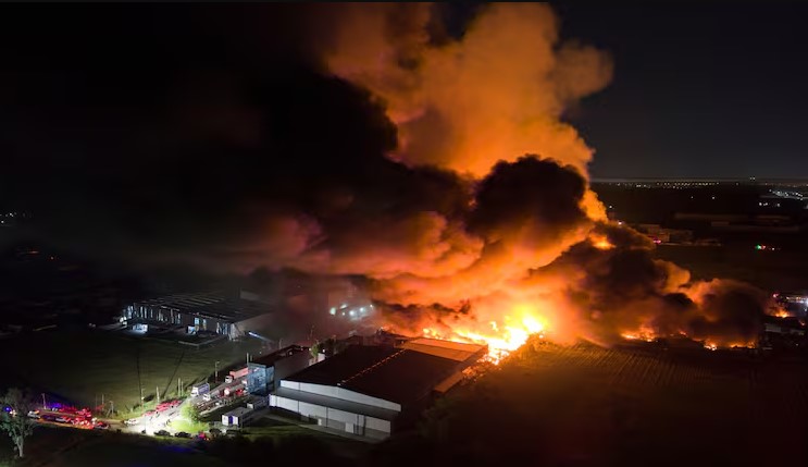 Iron Mountain incendio ezeiza