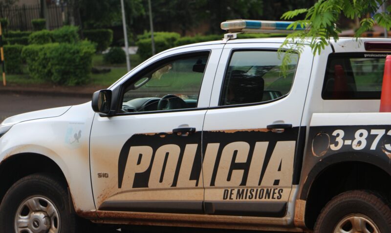 Pareja descarga eléctrica en Posadas