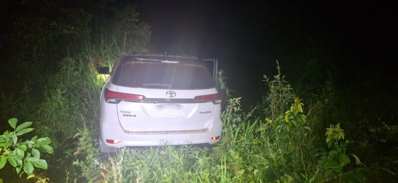 toyota robada brasil cigarrillo