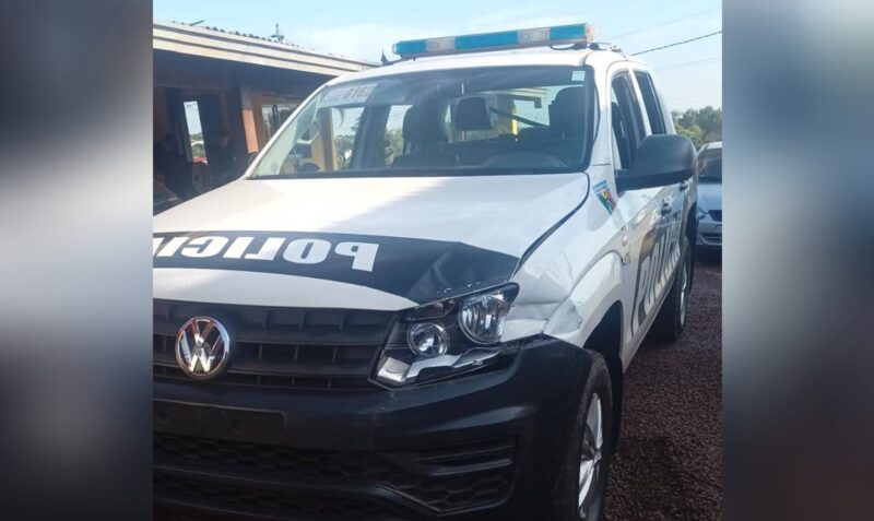 camion choco movil policia alem