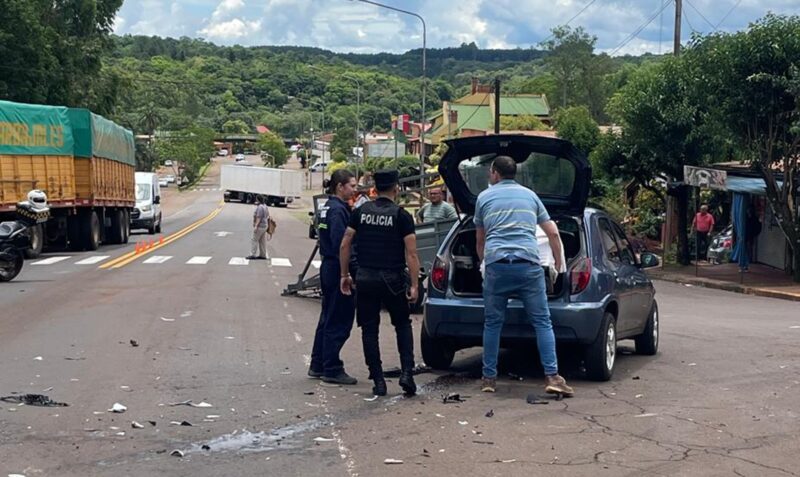 Choque capiovi ruta 12