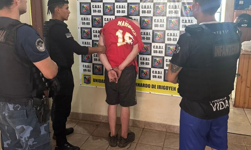 Prófugo detenido en Irigoyen frontera