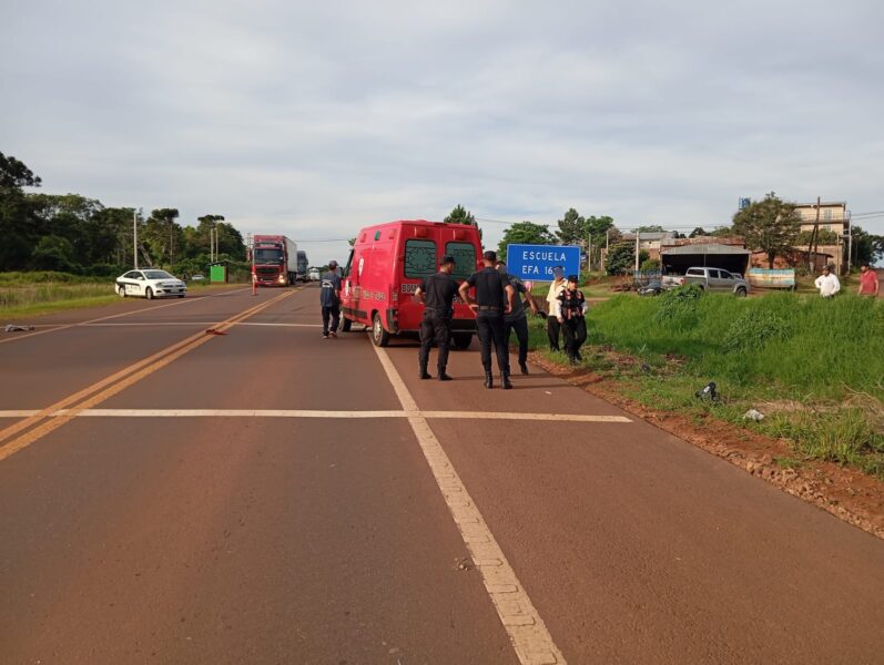 choque moto adolescente san pedro