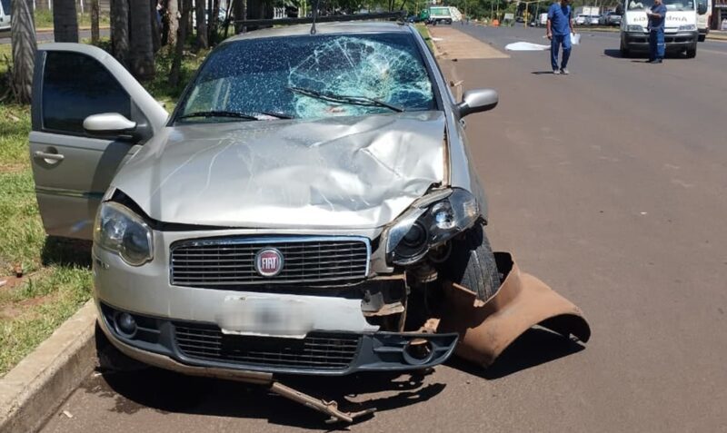 mujer atropellada en avenida Quaranta