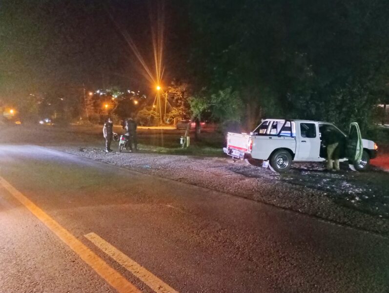 choque moto camioneta garuhape